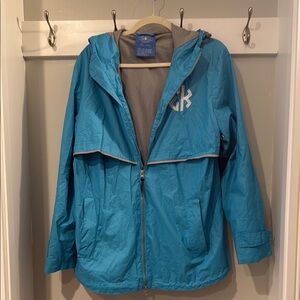 Sigma Kappa Weather-Resistant Raincoat with Hood